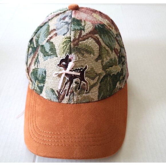 Urban Outfitters Accessories - Urban Outfitters Womens Bambi Jacquard Mix Baseball Cap Hat Multicolor OS NWOT